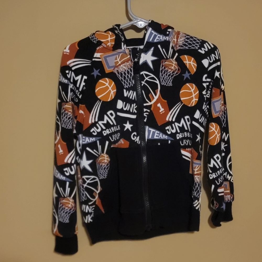 Little Sleepies Slam Dunk Zipper Hoodie